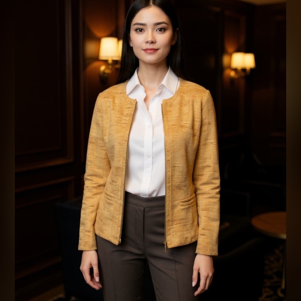 Carlisle Yellow Blazer - Picture 1 of 3